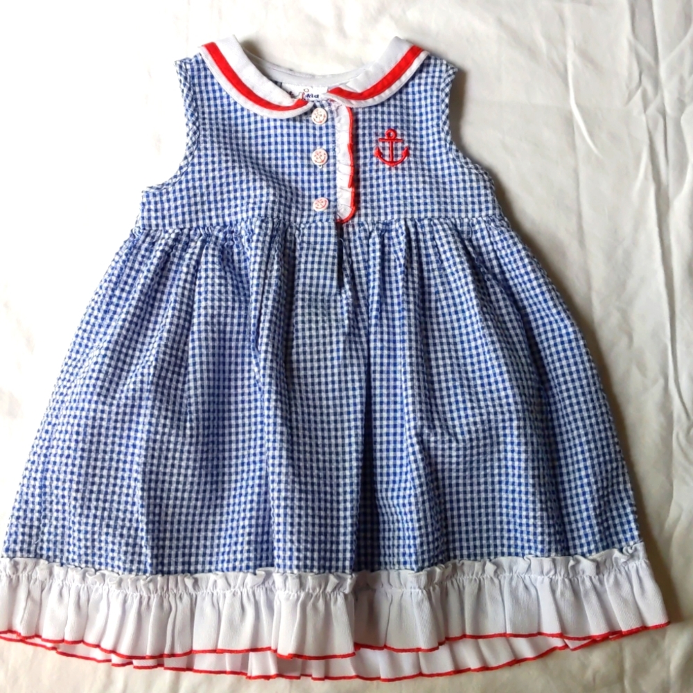 Blue baby dress